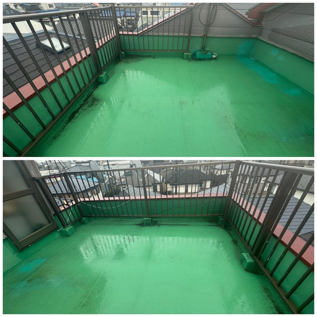 屋上のウレタン防水
